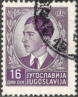 Yugoslavia Kingdom 1939 -1940 Definitives - King Peter II-Stamps-Yugoslavia-StampPhenom