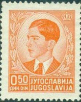 Yugoslavia Kingdom 1939 -1940 Definitives - King Peter II-Stamps-Yugoslavia-StampPhenom