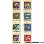 Yugoslavia Olympics , 8 stamps