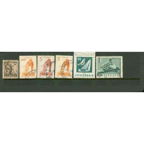 Yugoslavia Lot , 6 stamps