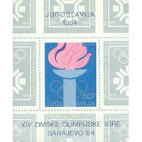 Yugoslavia Olympics , 1 souvenir sheet