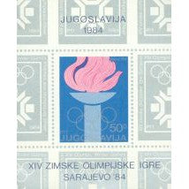 Yugoslavia Olympics , 1 souvenir sheet