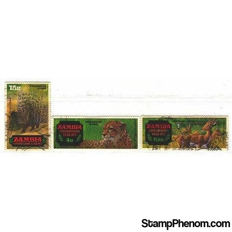 Zambia Animals , 3 stamps