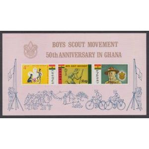 Ghana 310a Boy Scouts Souvenir Sheet MNH VF
