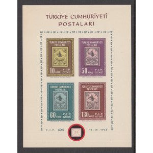 Turkey 1601 Souvenir Sheet MNH VF