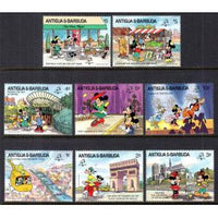 Antigua 1207-1214 Disney's MNH VF