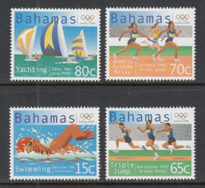 Bahamas 985-988 Summer Olympics MNH VF