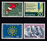 Switzerland 517-520 MNH VF