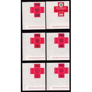 Tonga 158-162,C78-C82,CO34-CO36 Red Cross MNH VF