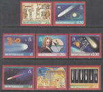 Montserrat 605-612 Halley's Comet MNH VF