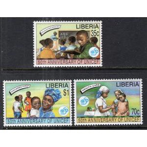 Liberia 1217-1219 UNICEF MNH VF