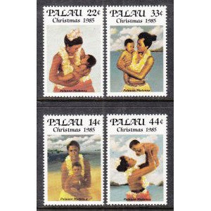 Palau 90-93 Christmas MNH VF