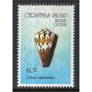 Christmas Island 335 Seashell MNH VF