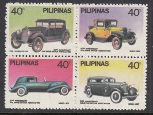 Philippines 1630a Cars MNH VF