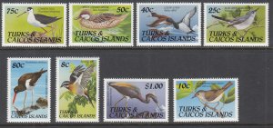 Turks and Caicos 859-866 Birds MNH VF