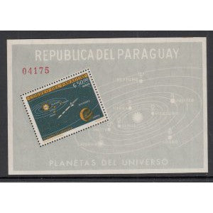 Paraguay 735a Space Souvenir Sheet MNH VF