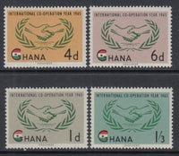 Ghana 200-203 MNH VF