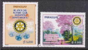 Paraguay 2863-2864 MNH VF