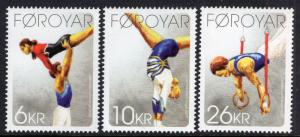 Faroe Islands 514-516 Sports MNH VF