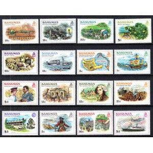 Bahamas 464-479 MNH VF