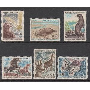 Monaco 760-765 Animals MNH VF