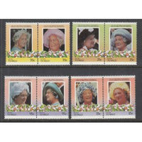 Tuvalu Niutao 37-40 Queen Mother MNH VF