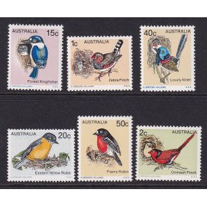 Australia 713-718 Birds MNH VF