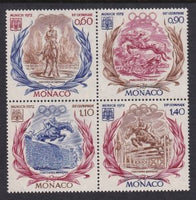 Monaco 836-839 Summer Olympics Horses MNH VF