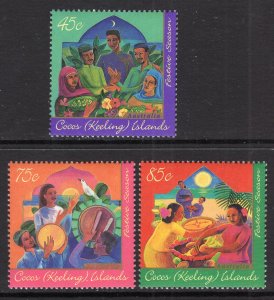 Cocos Keeling Islands 316-318 MNH VF