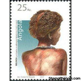 Angola 2003 Traditional Ornaments and Haircuts for Women-Stamps-Angola-StampPhenom