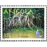Angola 2008 Mangroves along River Chiloango-Stamps-Angola-StampPhenom
