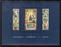 Malta 569 Tapestry Souvenir Sheet MNH VF