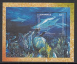 Bahamas 960 Dolphins Souvenir Sheet MNH VF