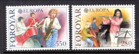 Faroe Islands 125-126 Europa MNH VF