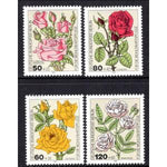 Germany Berlin 9NB193-9NB196 Flowers MNH VF