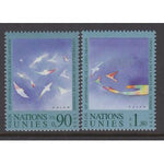 UN Geneva 327-328 MNH VF