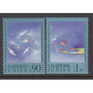 UN Geneva 327-328 MNH VF