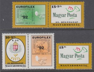 Hungary 3361-3363 MNH VF