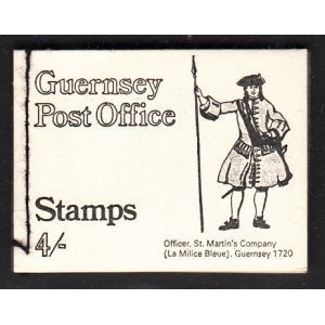 Guernsey 13a,14a,28a Booklet MNH VF