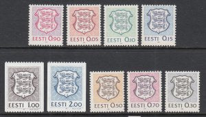 Estonia 200-208 MNH VF