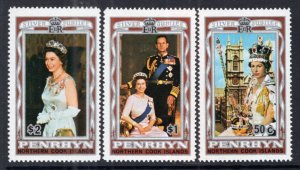 Penrhyn Island 87-89 MNH VF