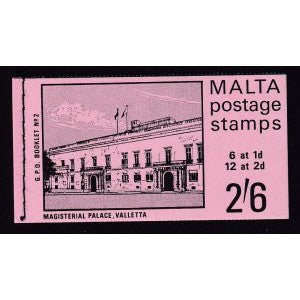 Malta 313a,315a Booklet MNH VF