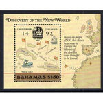 Bahamas 644 Map Souvenir Sheet MNH VF