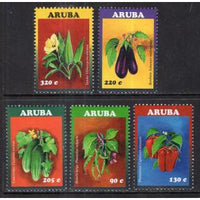 Aruba 501-505 Vegetables MNH VF