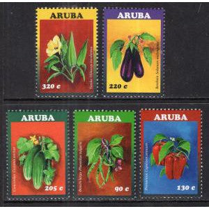 Aruba 501-505 Vegetables MNH VF