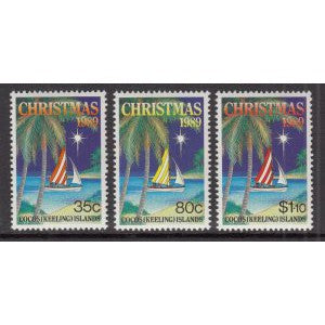 Cocos Keeling Islands 207-209 Christmas MNH VF