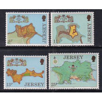 Jersey 222-225 MNH VF