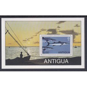 Antigua 546 Fish Souvenir Sheet MNH VF