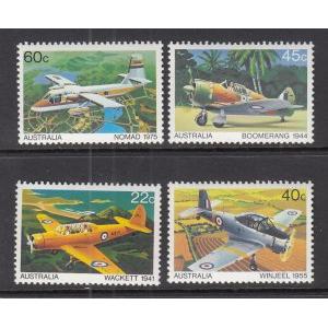 Australia 759-762 Airplanes MNH VF