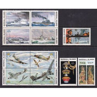 Marshall Islands 255-265 Anniversary WWII MNH VF